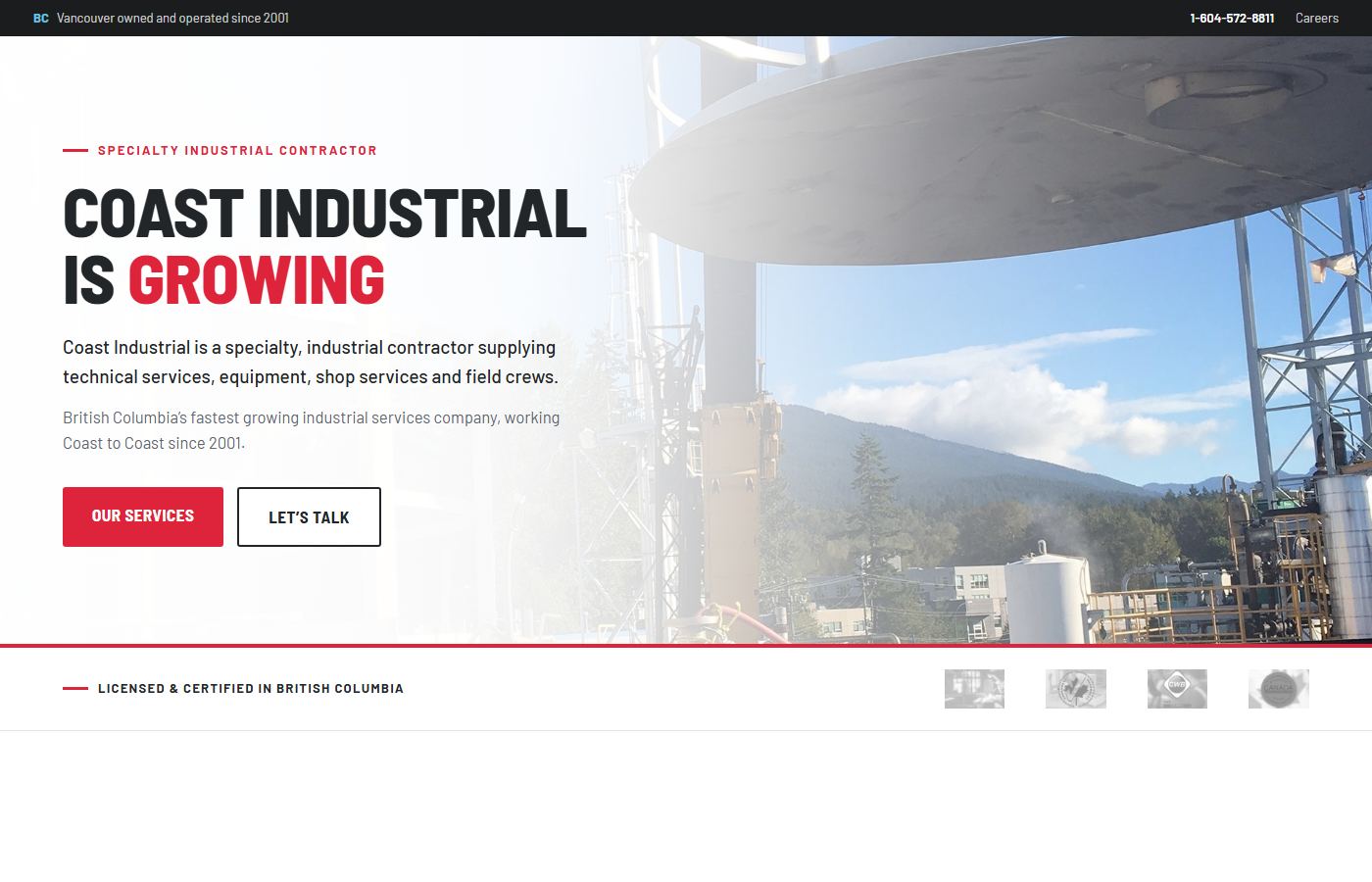 Industrial contractor